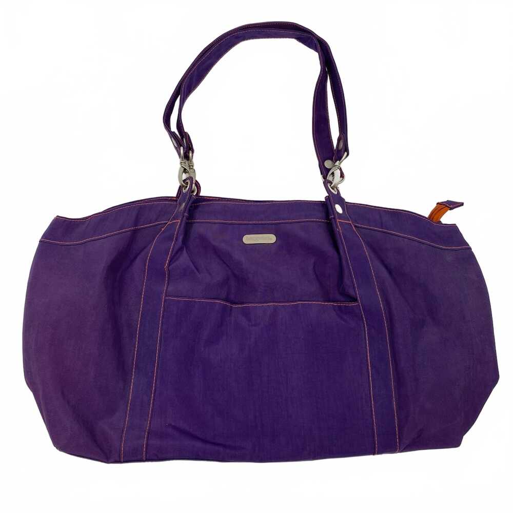Baggallini Purple Orange Nylon Travel Purse | OS Regular